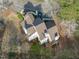 Aerial view of community featuring mature trees and meticulous landscaping at 6131 Summerpointe Pl # 101, Raleigh, NC 27606