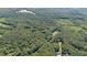 Aerial view of vast green forest with a home and clearing at 7849 Circle L Trl, Rougemont, NC 27572