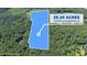 Expansive 25.24 acre lot located in Rougemont, NC with lush greenery, mature trees, and potential for outdoor enjoyment at 7849 Circle L Trl, Rougemont, NC 27572