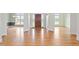 Open and bright living area with a large entry door at 8415 Meadow View Ln, Bahama, NC 27503
