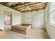 Empty room, with natural light, wood floors, and ample space for flexible usage at 8415 Meadow View Ln, Bahama, NC 27503