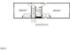 Second-floor plan with bedrooms and a full bath at 119 Blossom Creek Dr, Garner, NC 27529