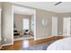 A view of the cozy sitting area in the main bedroom at 1217 Chalk Maple Dr, Cary, NC 27519