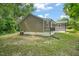 Backyard view of a single-Gathering home featuring siding and a dark roof at 1621 N Park Ave, Burlington, NC 27217