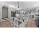 Well-appointed kitchen with large islands, modern appliances, and bright, open layout at 1672 Wheeler Dr, Angier, NC 27501