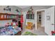 This bedroom has a twin over full bunk bed and a lot of toys at 237 Bendemeer Ln, Rolesville, NC 27571