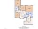 Detailed floor plan showcasing the layout of the second floor with room dimensions at 237 Bendemeer Ln, Rolesville, NC 27571