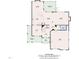 Detailed floor plan showcasing the layout of the first floor with room dimensions at 237 Bendemeer Ln, Rolesville, NC 27571