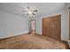 Bedroom featuring carpet and a closet at 2382 Council Rd, Graham, NC 27253