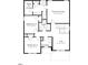 Upstairs floor plan of the home including the Primary Suite, bedrooms, bathrooms, laundry, and loft at 320 Beacon Dr, Pittsboro, NC 27312