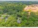 The property is surrounded by dense foliage, providing a private and secluded atmosphere at 322 Scheer Ave, Durham, NC 27703