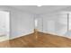 Charming bedroom features hardwood floors, a closet, and bright natural lighting at 3221 Ward Rd, Raleigh, NC 27604