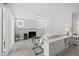 Stylish living room with a fireplace, comfortable seating, and modern decor at 34 Millennium Dr, Pittsboro, NC 27312