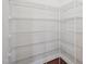 Walk-in pantry with wire shelving for organized food storage at 3901 Yates Mill Trl, Raleigh, NC 27606