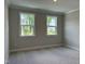 Bedroom with carpet and two windows overlooking outside at 5649 Cayden Cove Dr, Wendell, NC 27591