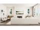 Bright living room with fireplace and comfortable seating, offering a welcoming space at 5652 Cayden Cove Dr, Wendell, NC 27591