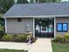 Gated entrance to the community pool area, ensuring safety and privacy for residents at 65 Shorrey Pl, Youngsville, NC 27596