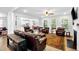 Spacious living room featuring an open concept design with great natural light at 7117 Crested Iris Pl, Durham, NC 27703