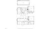 Detailed floor plan showcasing layout of home, including bedrooms, living spaces, and bonus room at 7140 N Ridge Dr, Raleigh, NC 27615
