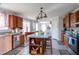 Kitchen with ample cabinet space and an island at 764 Olivers Grove Rd, Four Oaks, NC 27524