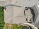 Overhead view of the home's roof, landscaping, and surrounding area at 10310 Sablewood Dr # 211, Raleigh, NC 27617
