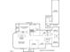 Floor plan showing layout of the first and second floors at 10310 Sablewood Dr # 211, Raleigh, NC 27617