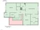 Upstairs floor plan showing primary bedroom with ensuite bath, additional bedrooms, and hall bath at 1038 Felman Rd, Durham, NC 27703