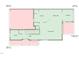 Detailed main floor plan highlighting spacious rooms like the kitchen, dining area, living room and a sunroom at 1038 Felman Rd, Durham, NC 27703