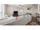 A living room featuring a comfortable sectional sofa and a media center at 1038 Felman Rd, Durham, NC 27703