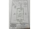 Survey map detailing property lines, lot dimensions, and location of improvements on the lot at 105 Otter Dr, Cary, NC 27513