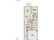 First floor floorplan featuring a primary bedroom, 2 car garage, dining area, great room, and kitchen at 1213 Solace Way, Rolesville, NC 27571