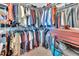 Walk-in closet with clothing racks and personal storage at 1312 Regulator St, Raleigh, NC 27603
