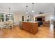 Bright kitchen with eat in breakfast area open to Gathering room at 142 Crestline Dr, Selma, NC 27576