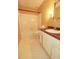 Neutral bathroom with a shower and tub combination and a single sink vanity at 1513 Western Ave, Rocky Mount, NC 27804