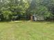 Expansive backyard with a shed and plenty of room for outdoor activities at 2037 Swepsonville Rd, Graham, NC 27253