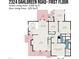 First-floor floor plan showing layout of kitchen, Gathering room, and bedrooms at 2324 Dahlgreen Rd, Raleigh, NC 27615