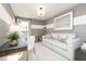 Stylish home office space with modern desk, seating, and serene decor providing a productive work environment at 254 Macon Lake Drive # 34, Apex, NC 27523