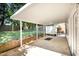 An outdoor covered patio is a great place to relax outdoors at 2817 Henslowe Dr, Raleigh, NC 27603