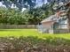 Backyard featuring a lawn and a wooden deck at 408 Greenfern Ct, Burlington, NC 27215