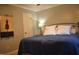 Bedroom featuring a full size bed, neutral walls, and a ceiling fan at 408 Greenfern Ct, Burlington, NC 27215