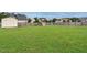 Lush green backyard with storage shed and play area, great for Gathering fun at 5400 Falconton Ln, Raleigh, NC 27610