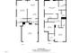 Detailed floor plan showcasing the layout of the home's two floors at 5561 Roan Mountain Pl, Raleigh, NC 27613