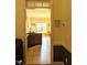 Charming eat in kitchen showing dark cabinetry and neutral countertops at 70 Dexterfield Dr, Fuquay Varina, NC 27526