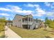 Expansive backyard featuring a deck, lush lawn, and appealing outdoor living space at 704 Haven Peak Ln, Wake Forest, NC 27587