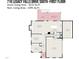 First floor plan featuring a living room, kitchen, dining area, office, deck, screened porch and garage at 710 Legacy Falls S Dr, Chapel Hill, NC 27517