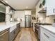 Well-equipped kitchen featuring stainless steel appliances and ample counter space at 83 Sawyer Ct, Wendell, NC 27591