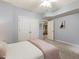 Bedroom features large closet and an entrance to a living room area at 101 Cardiff Pl, Chapel Hill, NC 27516