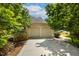 Attached two-car garage providing convenience and curb appeal to this lovely home at 101 Cardiff Pl, Chapel Hill, NC 27516
