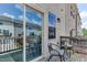 Relax on the deck with comfortable seating and serene views of the surrounding landscape at 1019 Tranquil Crk Way, Wake Forest, NC 27587