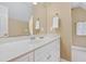 Well-lit bathroom features a classic sink with chrome hardware and vanity storage at 104 San Sophia Dr, Chapel Hill, NC 27514